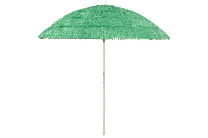 Strandparasoll grønn 240 cm - grønn - Hagemøbler - Solbeskyttelse - Parasoller
