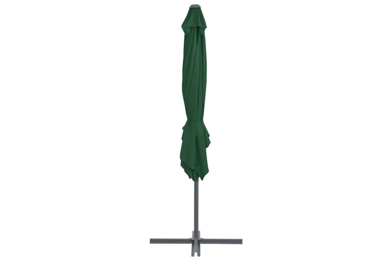 Utendørs parasoll med bӕrbar base grønn - Hagemøbler - Solbeskyttelse - Parasoller