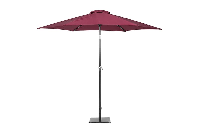 Varese Parasoll 230 cm - Rød - Hagemøbler - Solbeskyttelse - Parasoller