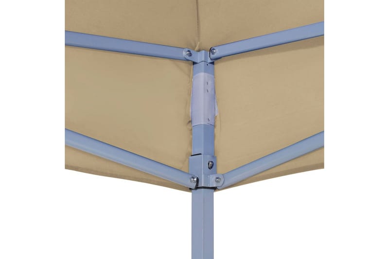 Teltduk for festtelt 2x2 m beige 270 g/m² - Beige - Hagemøbler - Solbeskyttelse - Paviljonger - Paviljongtak