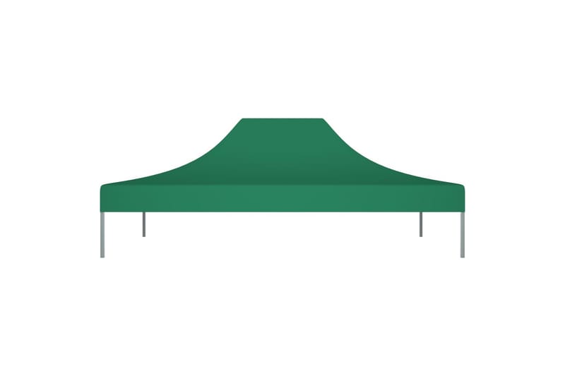 Teltduk for festtelt 4x3 m grønn 270 g/m² - grønn - Hagemøbler - Solbeskyttelse - Paviljonger - Paviljongtak
