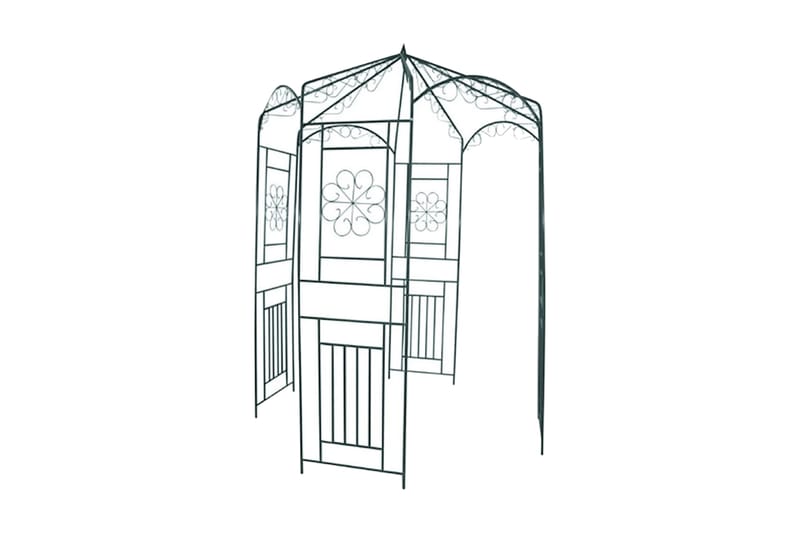 Hagebue 250 cm svart - Hagemøbler - Solbeskyttelse - Paviljonger - Paviljong med tak