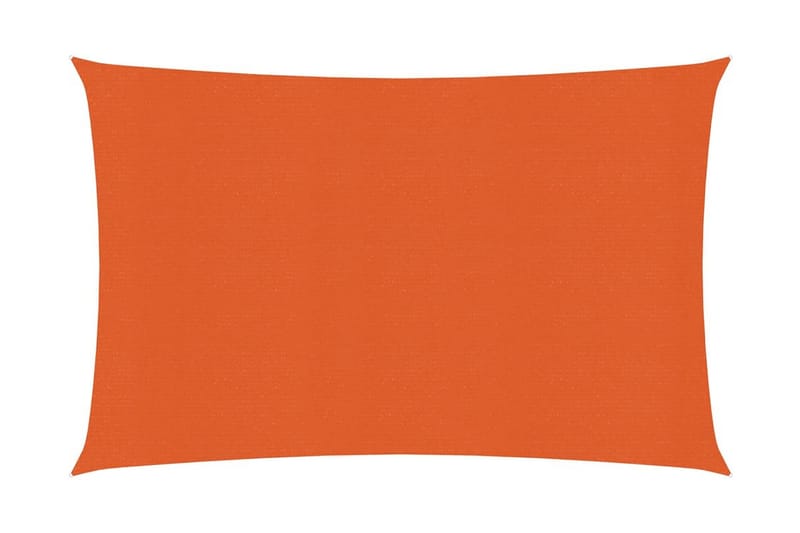 Solseil 160 g/m² oransje 3,5x4,5 m HDPE - Oransj - Hagemøbler - Solbeskyttelse - Solseil