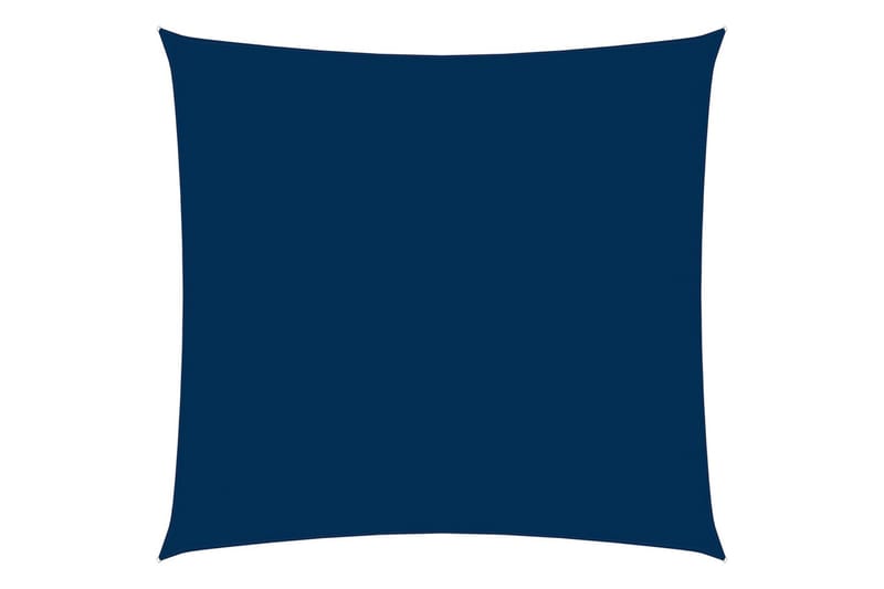 Solseil oxfordstoff firkantet 3,6x3,6 m blå - Blå - Hagemøbler - Solbeskyttelse - Solseil