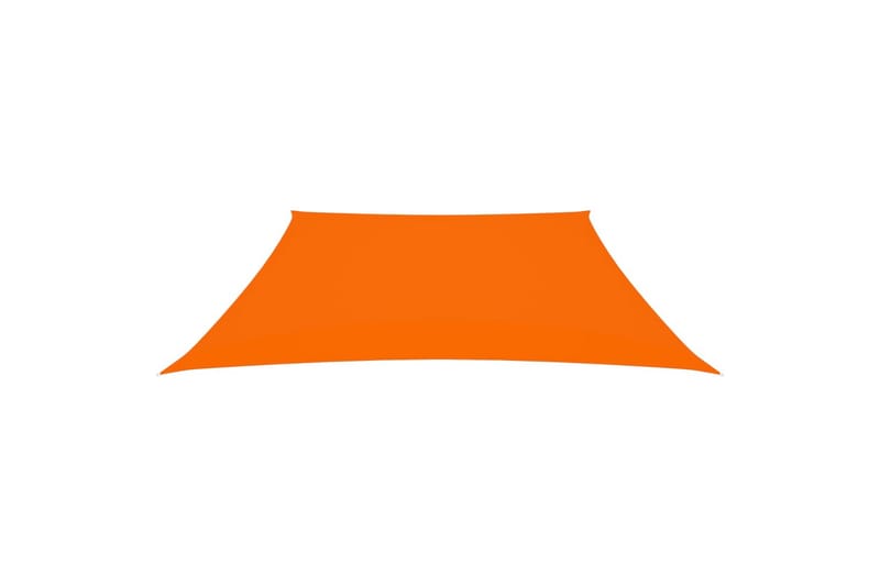 Solseil oxfordstoff trapesformet 3/4x2 m oransje - Oransj - Hagemøbler - Solbeskyttelse - Solseil
