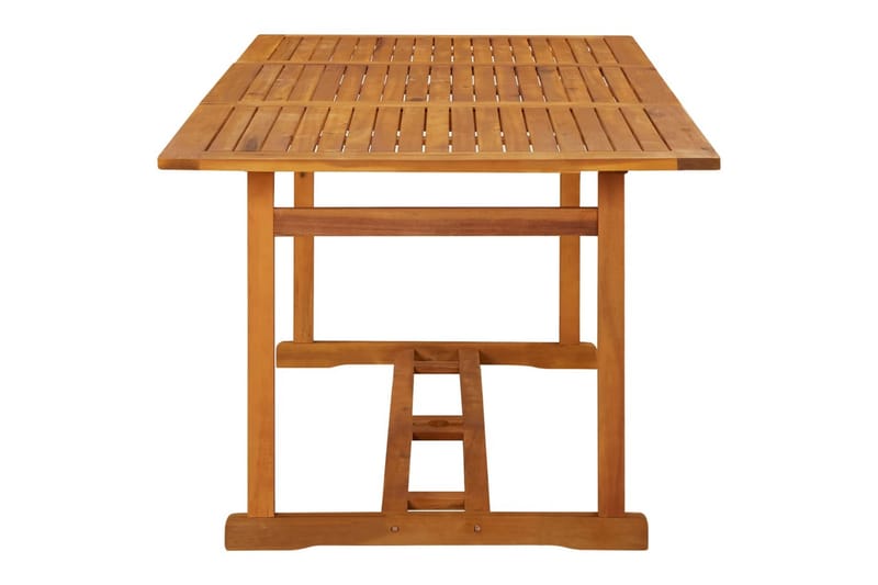 Utendørs spisebord 180x90x75 cm heltre akasie - Brun - Hagemøbler - Hagebord - Spisebord