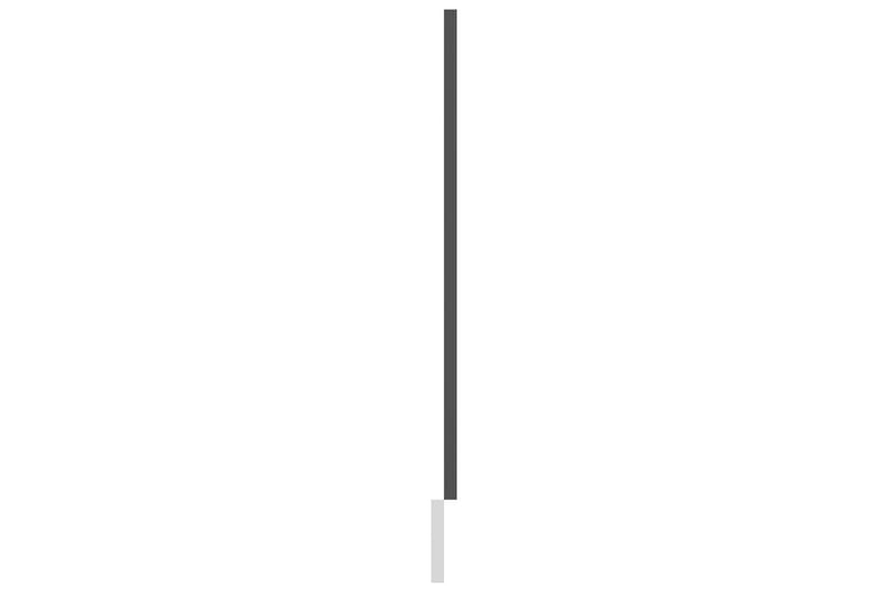 Oppvaskmaskinspanel grå 59,5x3x67 cm sponplate - Grå - Hus & oppussing - Bygg - Gulv, vegg & tak - Platemateriale & byggeplate - Innvendig panel