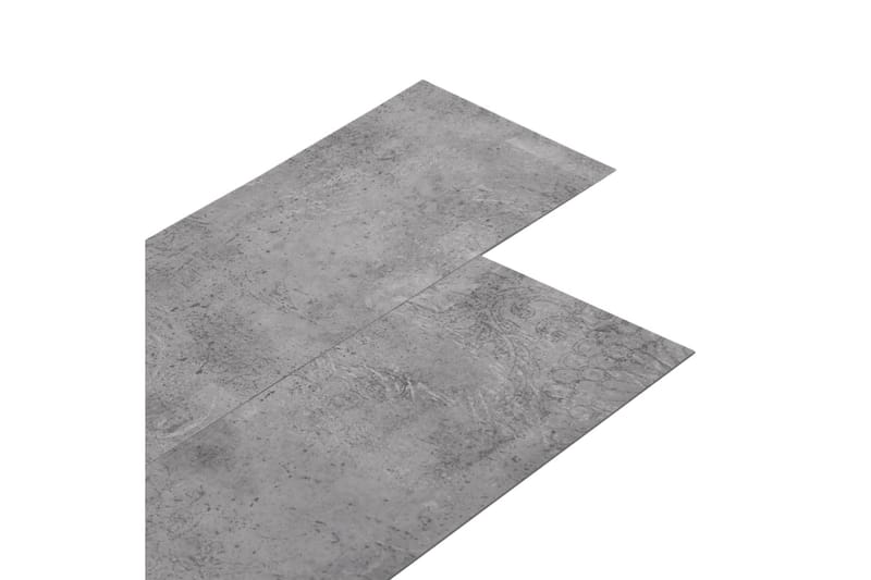 PVC gulvplanker 4,46 m² 3 mm sementbrun - Møbler - Bord - Sofabord
