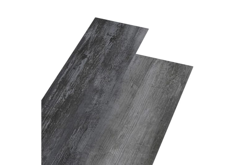 PVC gulvplanker 5,26 m² 2 mm blank grå - Hagemøbler - Balkong - Balkonggulv - Treheller & trefliser balkong