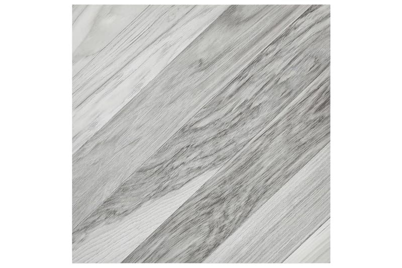 Selvklebende gulvplanker 55 stk PVC 5,11 m² grå stripet - Grå - Hus & oppussing - Bygg - Gulv, vegg & tak - Gulv - Vinylgulv & plastgulv