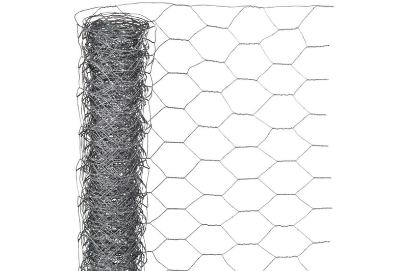 Nature Gjerdenetting sekskantet 1x10m 40 mm galvanisert stål - Hus & oppussing - Bygg - Støping & husgrunn - Armering - Ståltråd & metalltråd