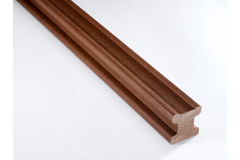 Underliggende 50x50 300 cm Brun - WoodPlastic - Hagemøbler - Balkong - Balkonggulv - Heller balkong