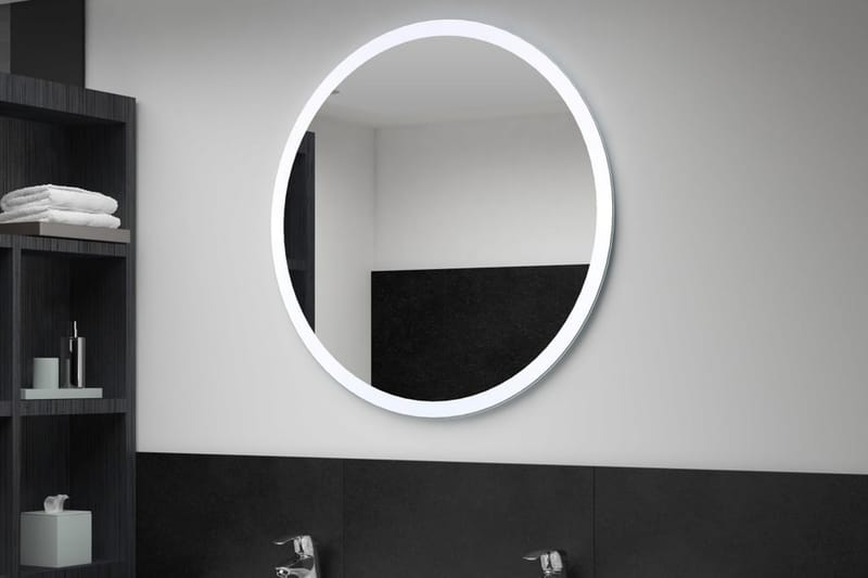 LED-speil til bad 80 cm - Hus & oppussing - Kjøkken & bad - Baderom - Baderomsmøbler - Baderomsspeil