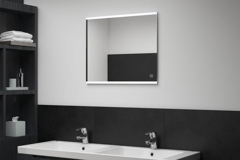 LED-veggspeil til bad med berøringssensor 60x50 cm - Hus & oppussing - Kjøkken & bad - Baderom - Toaletter - Vegghengt
