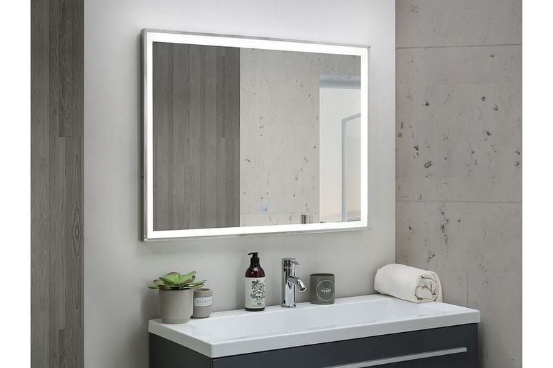 Tooms Speil LED 60x80 cm - Sølv - Innredning - Speil - Veggspeil