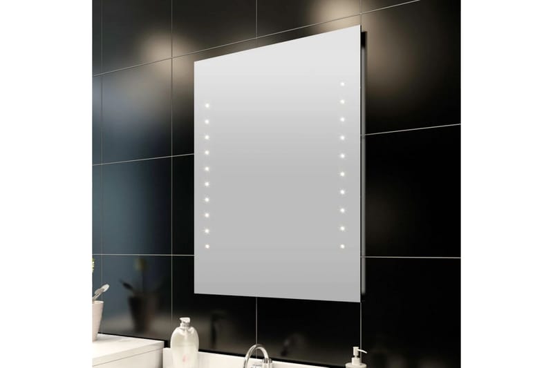 Veggspeil med LED-lys 50 x 60 cm (L x H) - Innredning - Speil - Veggspeil