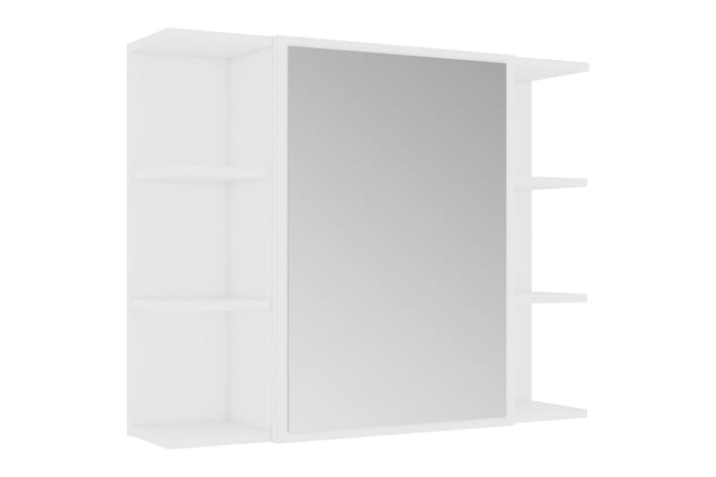 Baderomsmøbler 3 deler hvit sponplate - Hus & oppussing - Kjøkken & bad - Baderom - Baderomsmøbler - Komplette møbelpakker