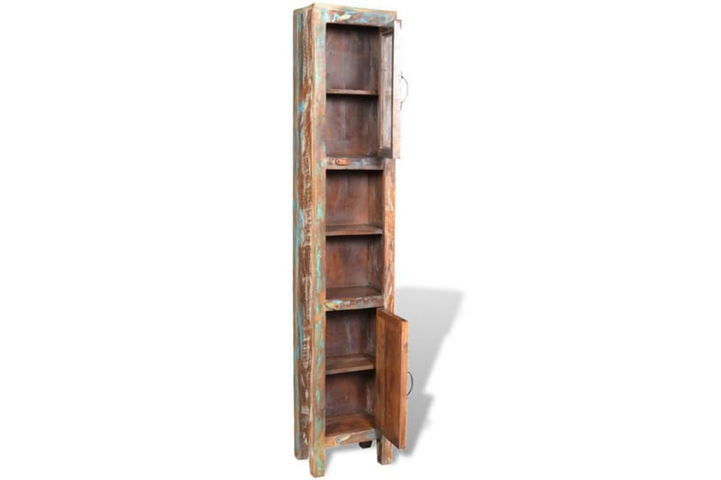 Kabinettskapsett av gjenvunnet tre med 1 speil og 2 sideskap - Hus & oppussing - Kjøkken & bad - Baderom - Baderomsmøbler - Komplette møbelpakker