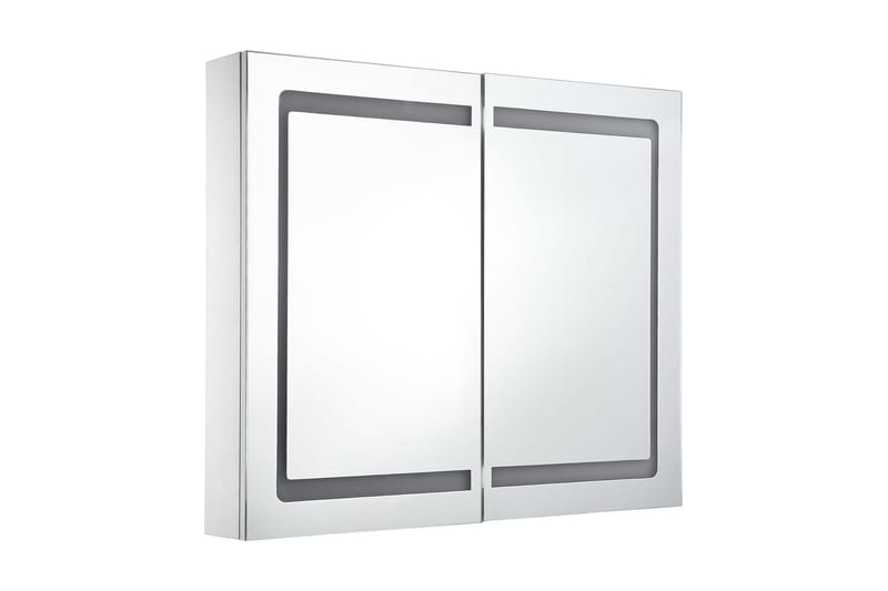 LED-speilskap til bad 80x12,2x68 cm - Hus & oppussing - Kjøkken & bad - Baderom - Baderomsmøbler & baderomsinnredning - Speilskap