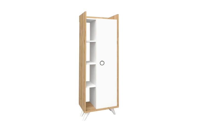 Multi Purpose Cabinet Eik|Hvit - Hus & oppussing - Kjøkken & bad - Baderom - Baderomsmøbler - Veggskap & høyskap