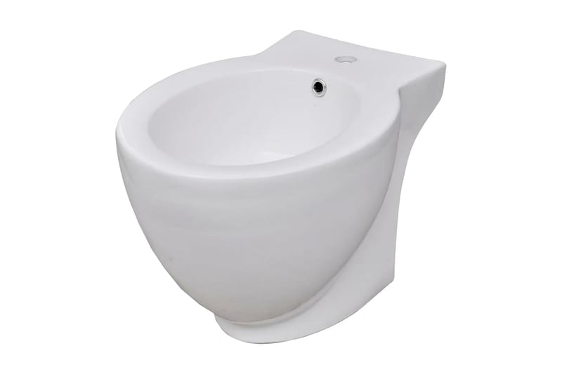 Rundt bidet stående hvit høykvalitets keramikk - Hus & oppussing - Kjøkken & bad - Baderom - Toaletter - Vegghengt