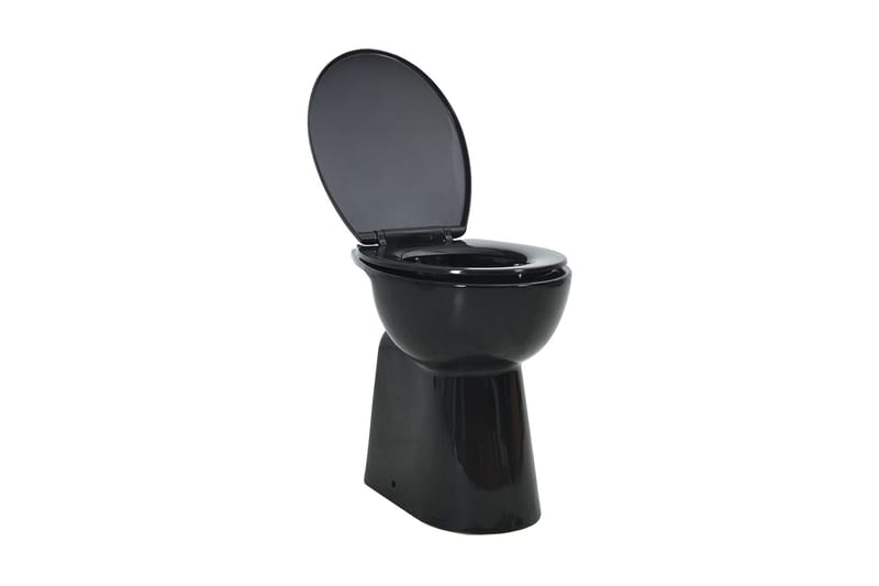 Høyt kantfritt toalett myk lukkemekanisme 7 cm keramisk - Hus & oppussing - Kjøkken & bad - Baderom - Toaletter - Vegghengt