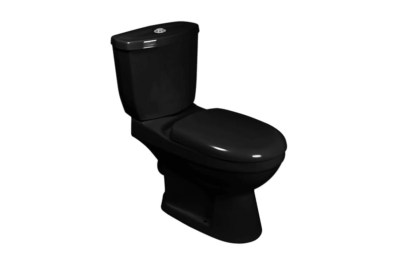 Toalett med sisterne svart - Hus & oppussing - Kjøkken & bad - Baderom - Toaletter - Toalettsete