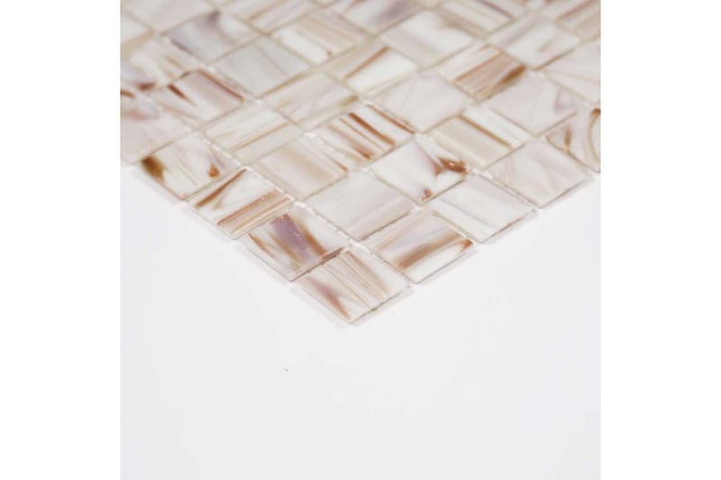 Glassmosaikk Bone Gold 32,7X32,7 - Hus & oppussing - Kjøkken & bad - Fliser & klinker - Mosaikk - Glassmosaikk