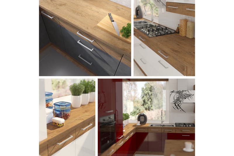 Bordplate 130cm - Brun - Hus & oppussing - Kjøkken & bad - Kjøkken & vaskerom - Benkeplate & kjøkkenbenk