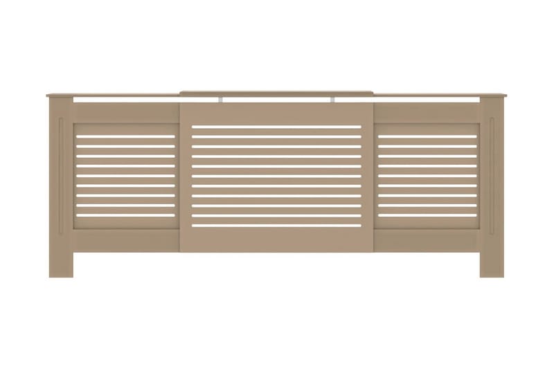 Radiatordeksel MDF 205 cm - Brun - Hus & oppussing - Klimakontroll - Oppvarming - Varmeelement & radiator - Varmeovn