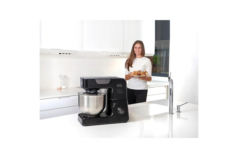 Kjøkkenmaskin 1000W Svart - BLACK+DECKER - Husholdning - Matlaging & Baking - Kjøkkenutstyr