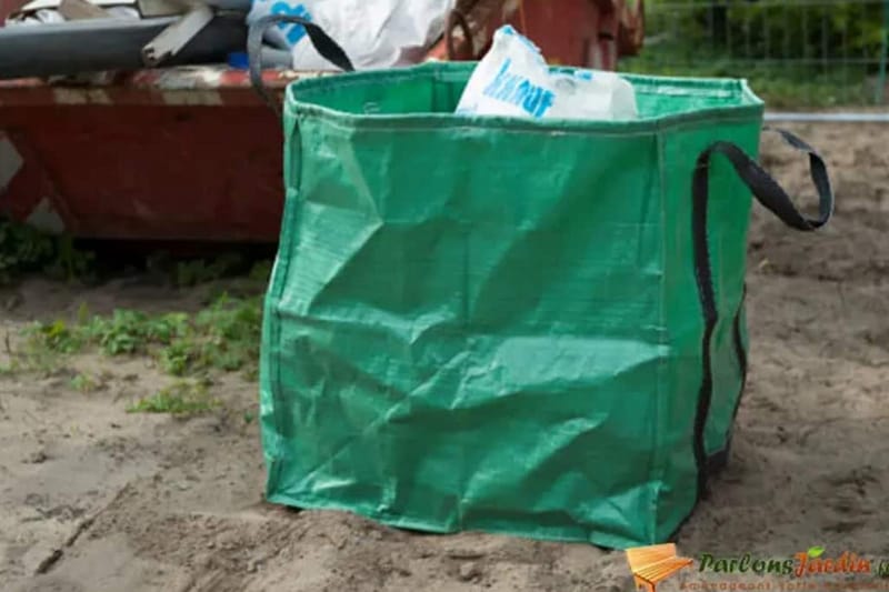 Nature Hageavfallssekk firkantet grønn 148 L - Husholdning - Rengjøring & klespleie - Kildesortering & avfallshåndtering - Avfallsposer & søppelposer