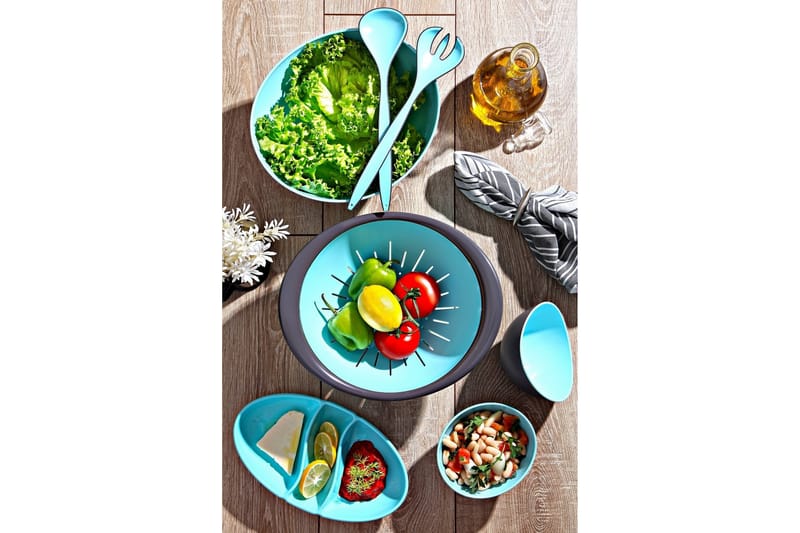 Serveringsfat - Blå - Husholdning - Servering & borddekking - Brikker & tallerkener