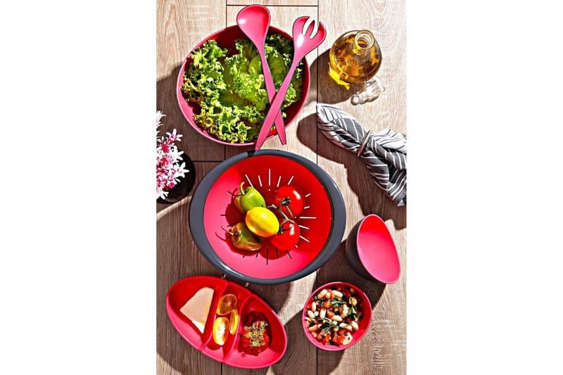 Serveringsfat - Rosa - Husholdning - Servering & borddekking - Brikker & tallerkener