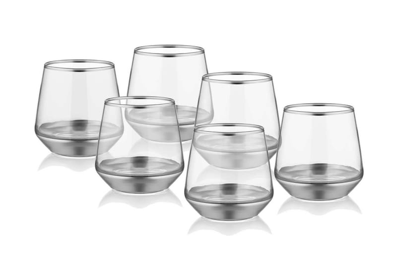 Vannglass - Sølv - Husholdning - Servering & borddekking - Glass
