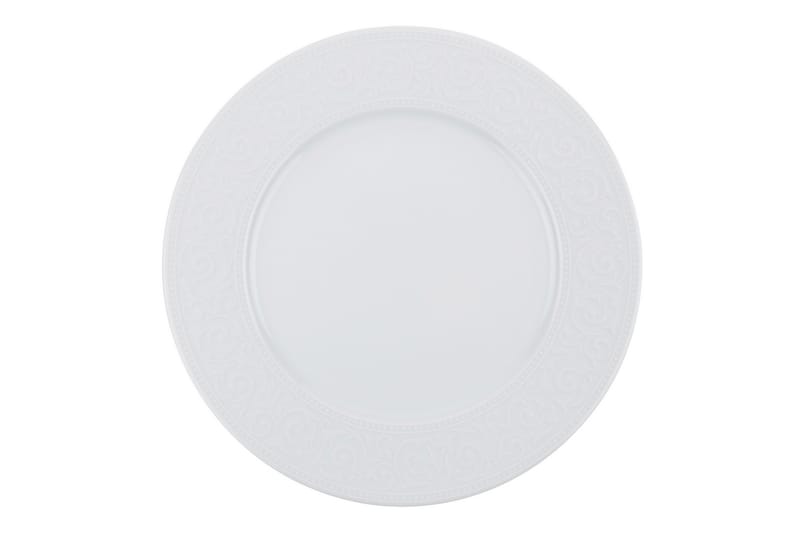 Kütahya Middagsservise 24 Deler Porselen - Hvit - Husholdning - Servering & borddekking - Tallerkener