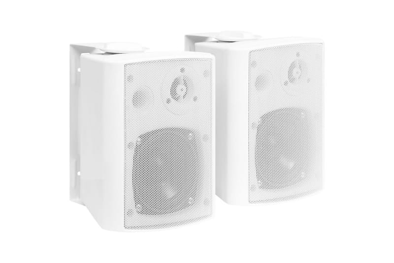Vegghengte stereohøyttalere 2st hvit innendørs utendørs 80 W - Hvit - Husholdning - Smarte hjem - Høyttaler