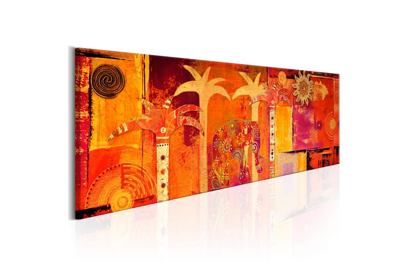Bilde African Collage 150x50 - Artgeist sp. z o. o. - Innredning - Bilder & kunst - Lerretsbilder