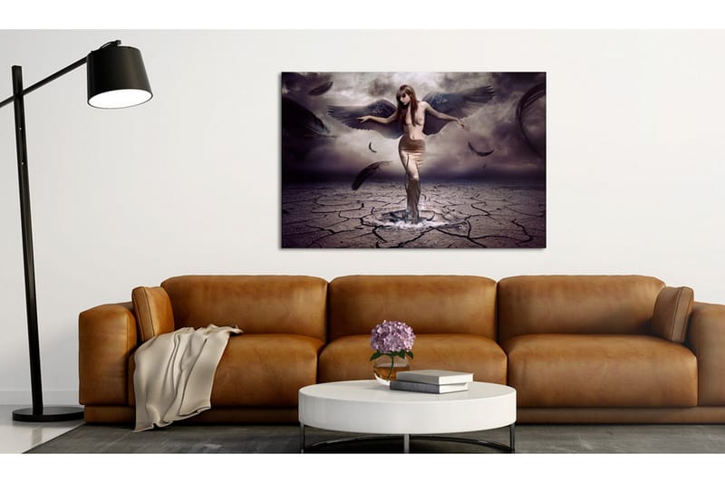 Bilde Black angel 120x80 - Artgeist sp. z o. o. - Innredning - Bilder & kunst - Lerretsbilder