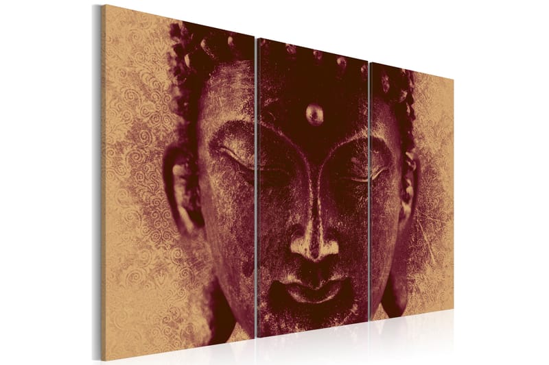 Bilde Buddha Face 60x40 - Artgeist sp. z o. o. - Innredning - Bilder & kunst - Lerretsbilder