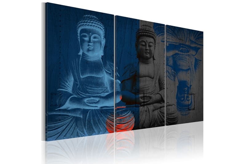 Bilde Buddha Sculpture 60x40 - Artgeist sp. z o. o. - Innredning - Bilder & kunst - Lerretsbilder