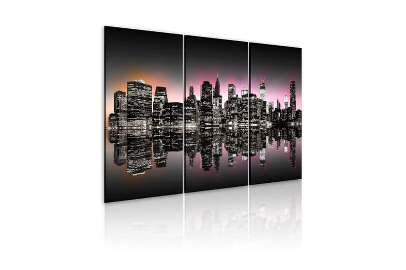 Bilde Byen Som Aldri Sover New York 60x40 - Artgeist sp. z o. o. - Innredning - Bilder & kunst - Lerretsbilder