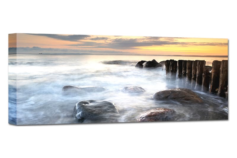 Bilde Canvas Coast - 60x150 - Innredning - Bilder & kunst