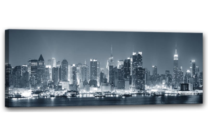 Bilde Canvas Manhattan - 60x150 - Innredning - Veggdekorasjon - Veggklokke