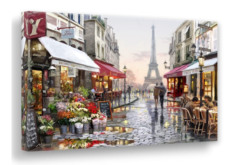 Bilde Canvas Paris 1 - 75x100 cm - Innredning - Bilder & kunst - Lerretsbilder