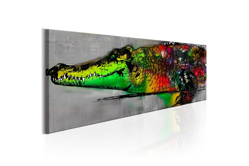 Bilde Colourful Beast 150x50 - Artgeist sp. z o. o. - Innredning - Bilder & kunst - Lerretsbilder