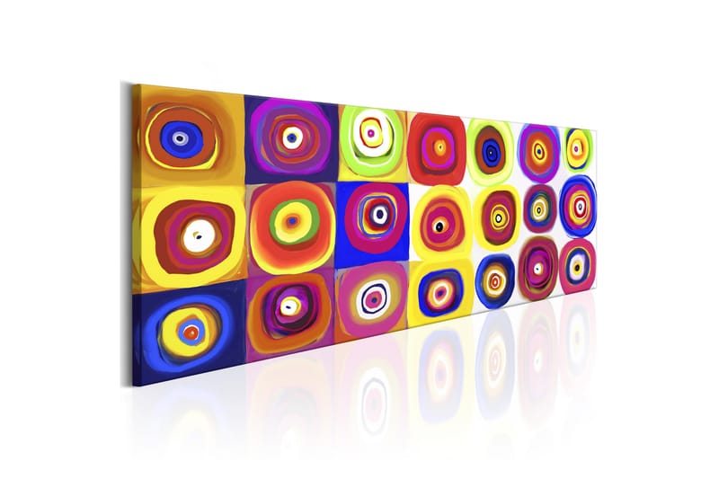 Bilde Colourful Carousel 150x50 - Artgeist sp. z o. o. - Innredning - Bilder & kunst - Lerretsbilder
