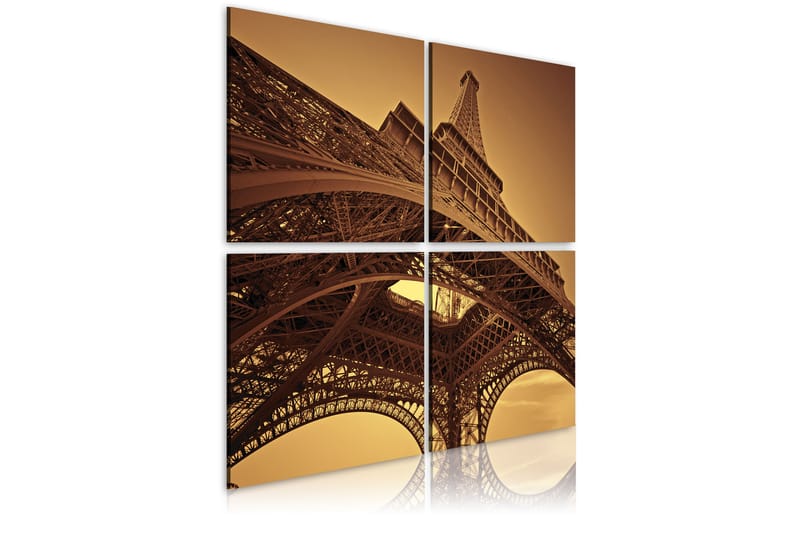 Bilde Eiffeltårnet Paris 80x80 - Artgeist sp. z o. o. - Innredning - Bilder & kunst - Lerretsbilder