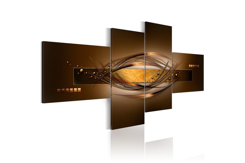 Bilde Fire Is In The Eye 100x45 - Artgeist sp. z o. o. - Innredning - Bilder & kunst