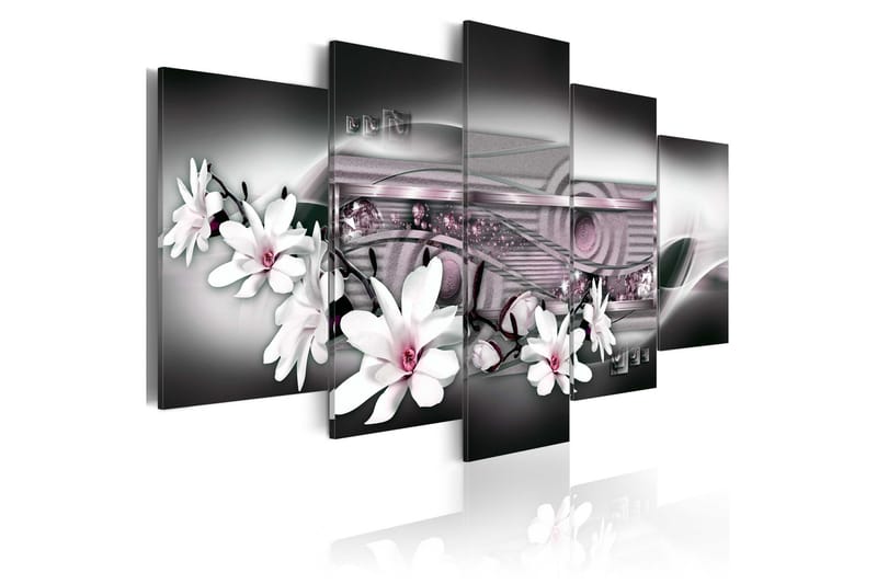 Bilde Flower Expression 100x50 - Artgeist sp. z o. o. - Innredning - Bilder & kunst - Lerretsbilder